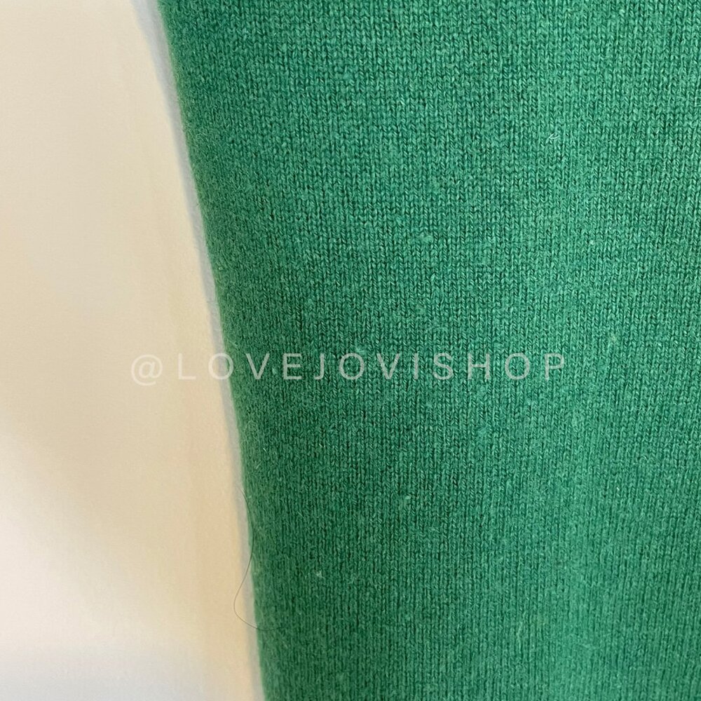 Classic Feminine | 100% Cashmere Kelly Green Crew Neck Sweater | by Talbots | M - Picture 4 of 12
